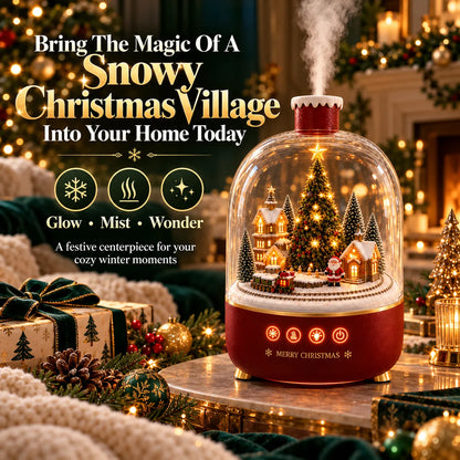 🎄✨ Snow Globe Christmas Humidifier