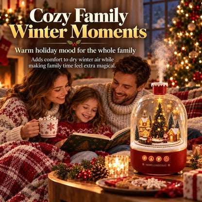 🎄✨ Snow Globe Christmas Humidifier