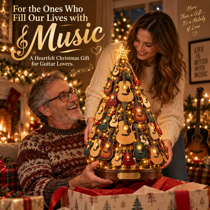 🎸🎄 Christmas Rock ’n’ Glow™ | Musical Guitar Tree Light