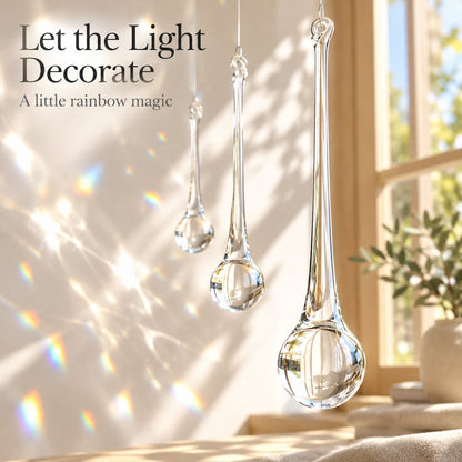 💎✨ Crystal Rain™ | 100-Piece Raindrop Prism Set