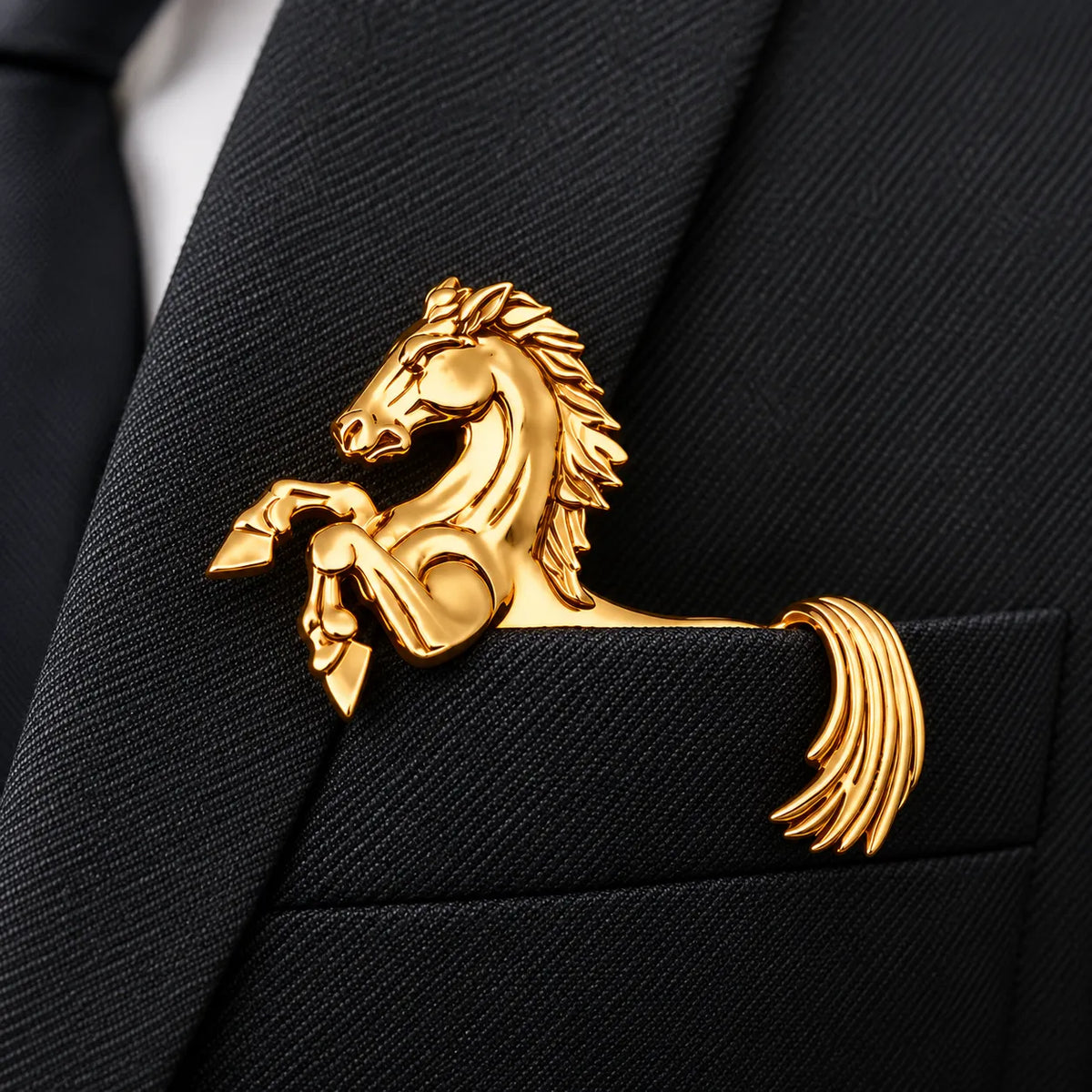 ✨ Sculptural Animal Brooch | A Bold Finishing Touch for Suits & Blazers