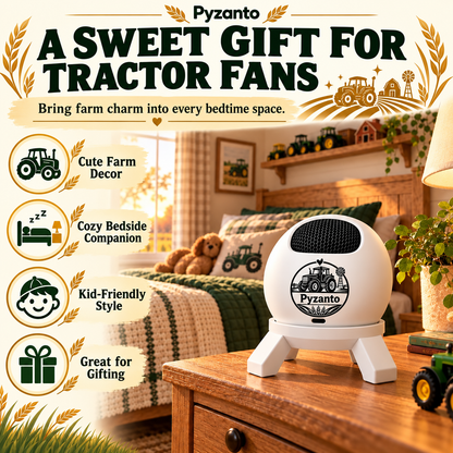 🌾🚜 Farm Adventure Projector – Tractor-Themed Bedroom Light