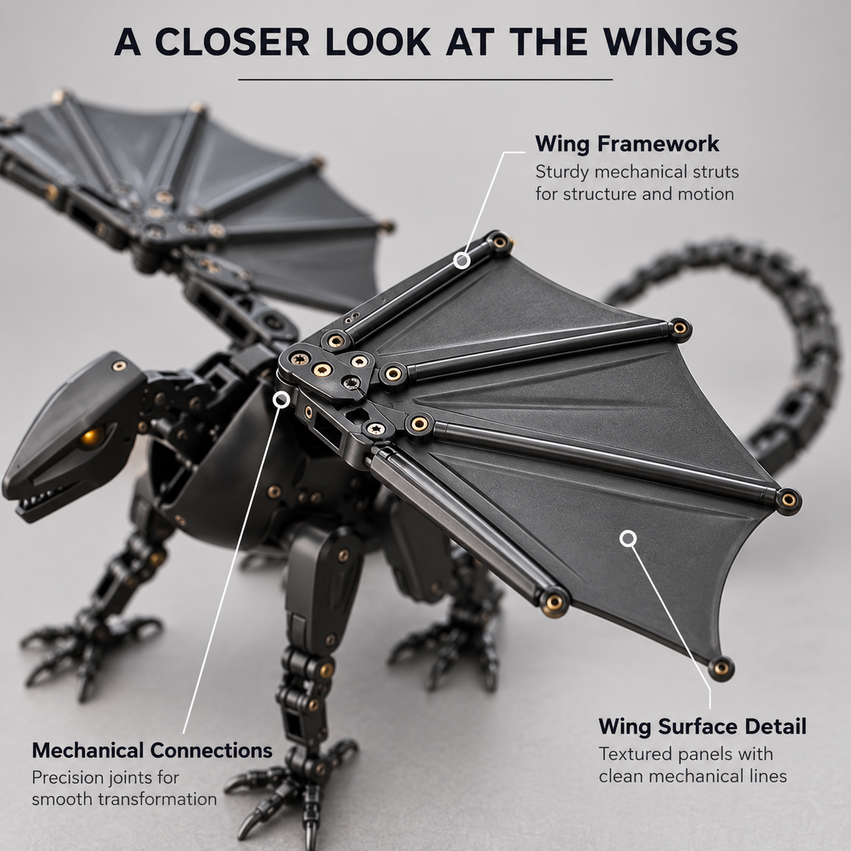 🔥Last Day 50%OFF🥚🐉 DragonMorph – Mechanical Egg-to-Dragon Transformer