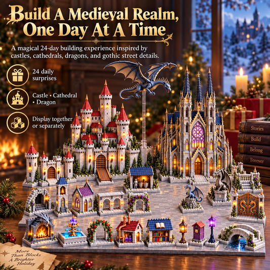 🐉 24-Day Medieval Dragon Kingdom Advent Calendar