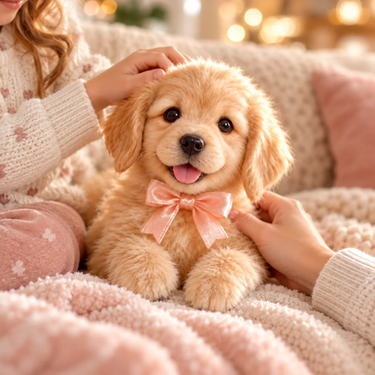 💛🐶 Golden Buddy™ Robotic Puppy – Realistic Golden Retriever Companion