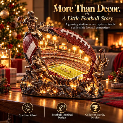 🏟️ The Stadium Within | Lighted Football Collectible 🏈