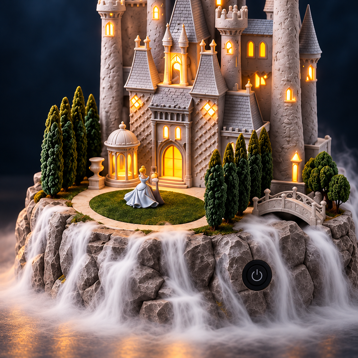 👑🏰 Princess Castle Glow™ | Fairytale Mist Humidifier