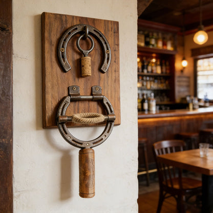 🔥 Last Day 50% Off - 🤠🍷 Western Horseshoe Wine Opener