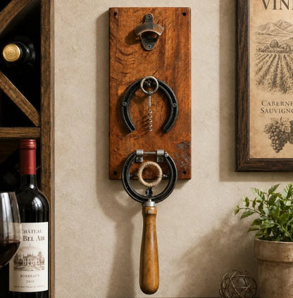 🔥 Last Day 50% Off - 🤠🍷 Western Horseshoe Wine Opener