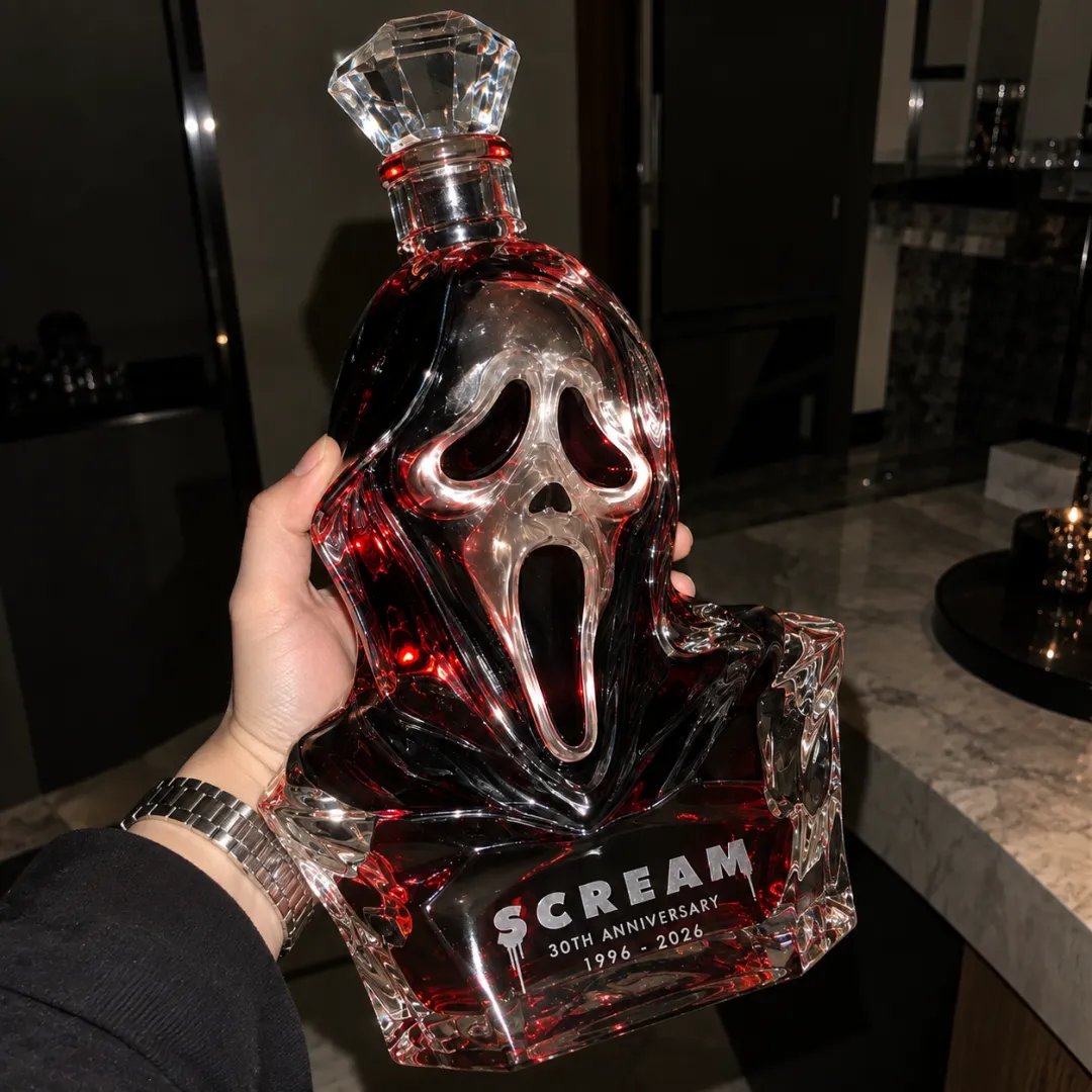 🔪👻 SCREAM 30™ | Ghostface Anniversary Collector’s Decanter – 1996–2026
