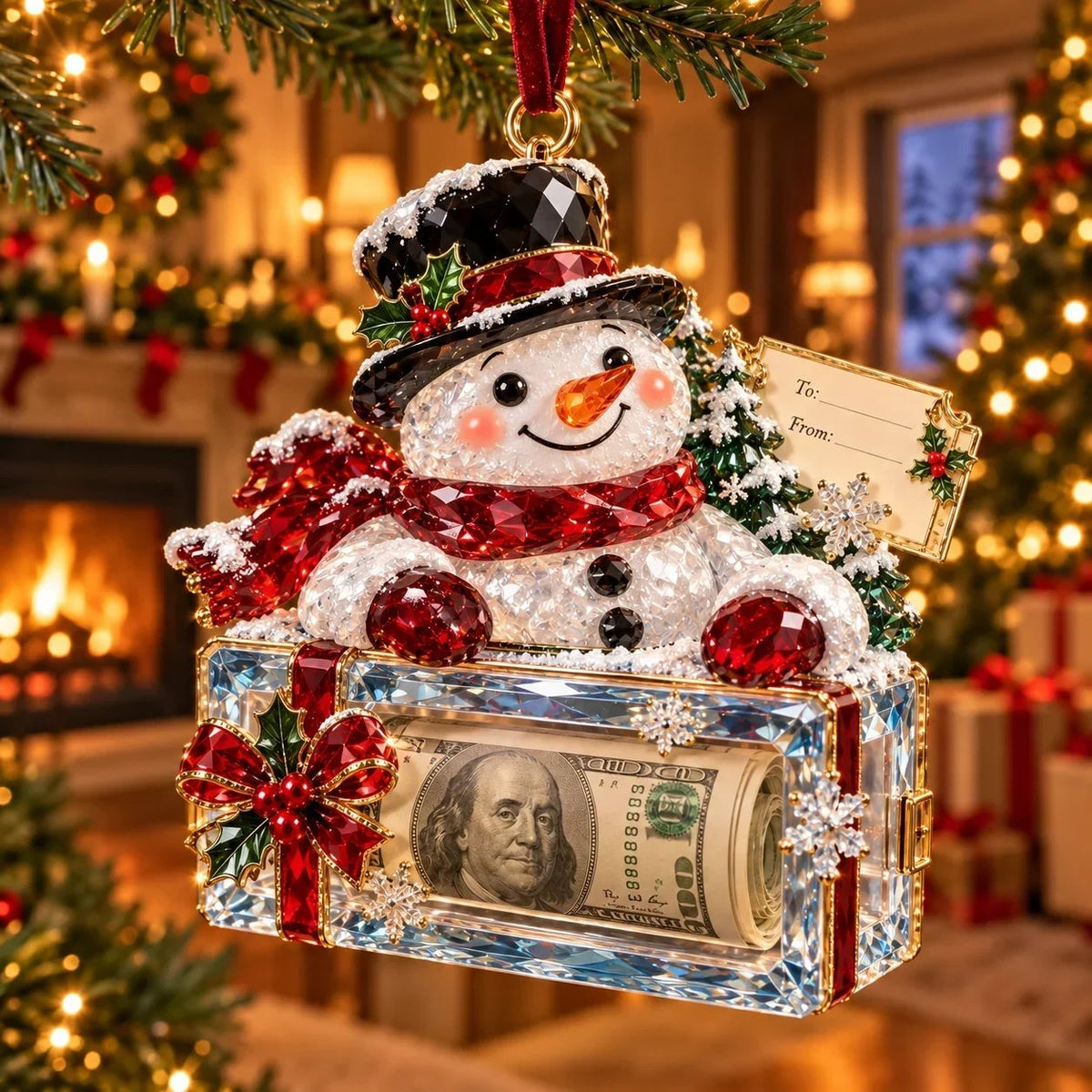 🎄✨ Christmas Money Magic™ | 20 Crystal-Style Cash Holders