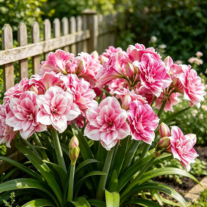 🌺  Giant Double Amaryllis – Bold Indoor Flower Bulbs