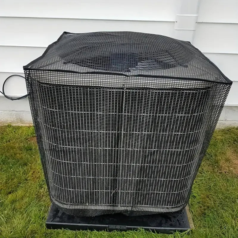 Breathable Mesh Air Conditioner Cover | Heavy Duty Outdoor AC Unit Cover For Year-Round Protection