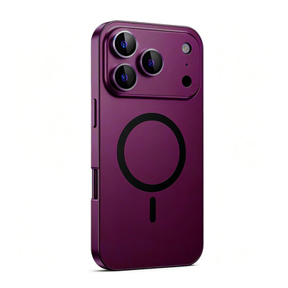 📱 Metallic Magnetic Phone Case with Lens Cover | Compatible with iPhone 18 Pro Max, Air & 12–16 Series