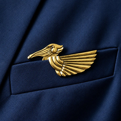 ✨ Sculptural Animal Brooch | A Bold Finishing Touch for Suits & Blazers