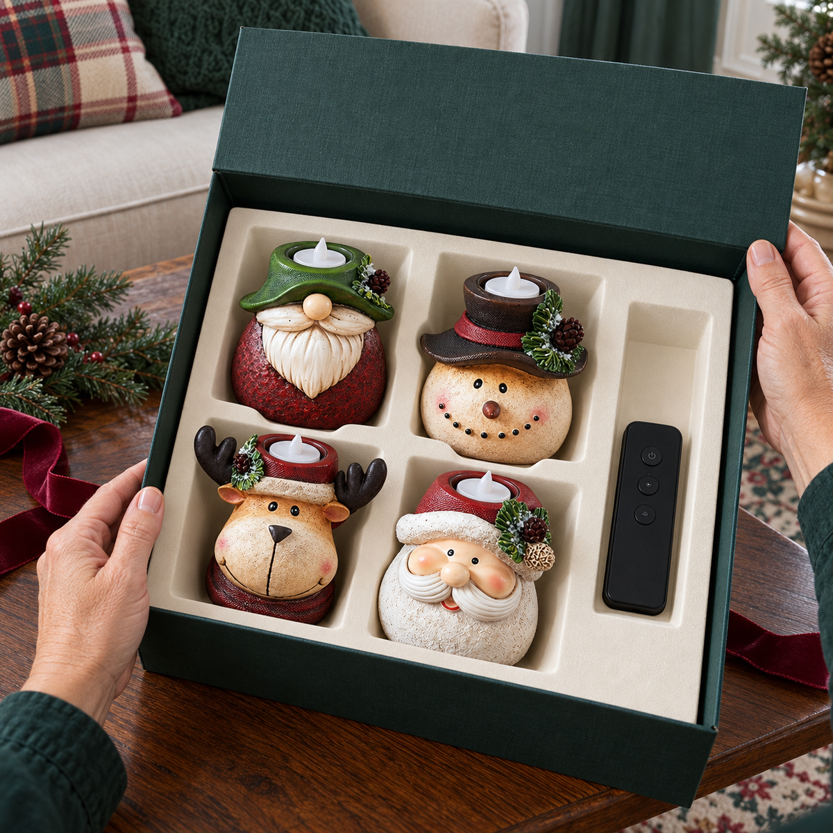 🕯️🎄 Christmas Eve Companions™ | Cozy Holiday Candle Lights