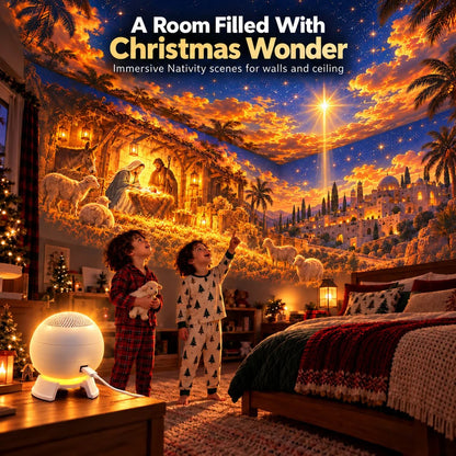 ✝️🌟 Bethlehem Nightfall™ | 5D Nativity Projection Light