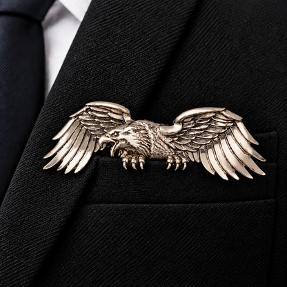 ✨ Sculptural Animal Brooch | A Bold Finishing Touch for Suits & Blazers