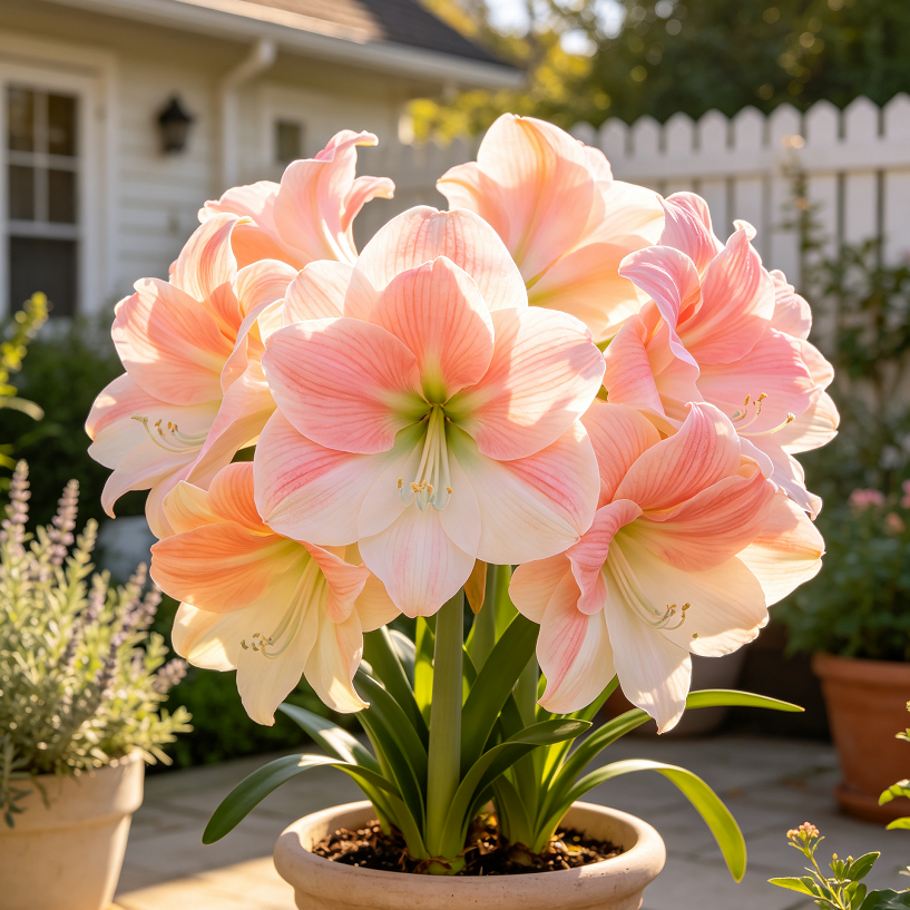 🌺  Giant Double Amaryllis – Bold Indoor Flower Bulbs