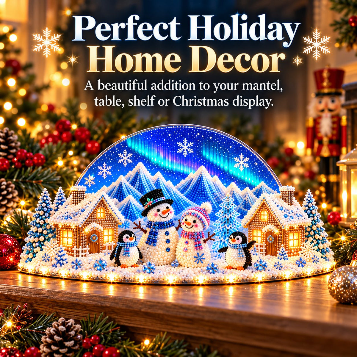 ❄️ Create Your Own Winter Wonderland | DIY Diamond Art Kit ✨