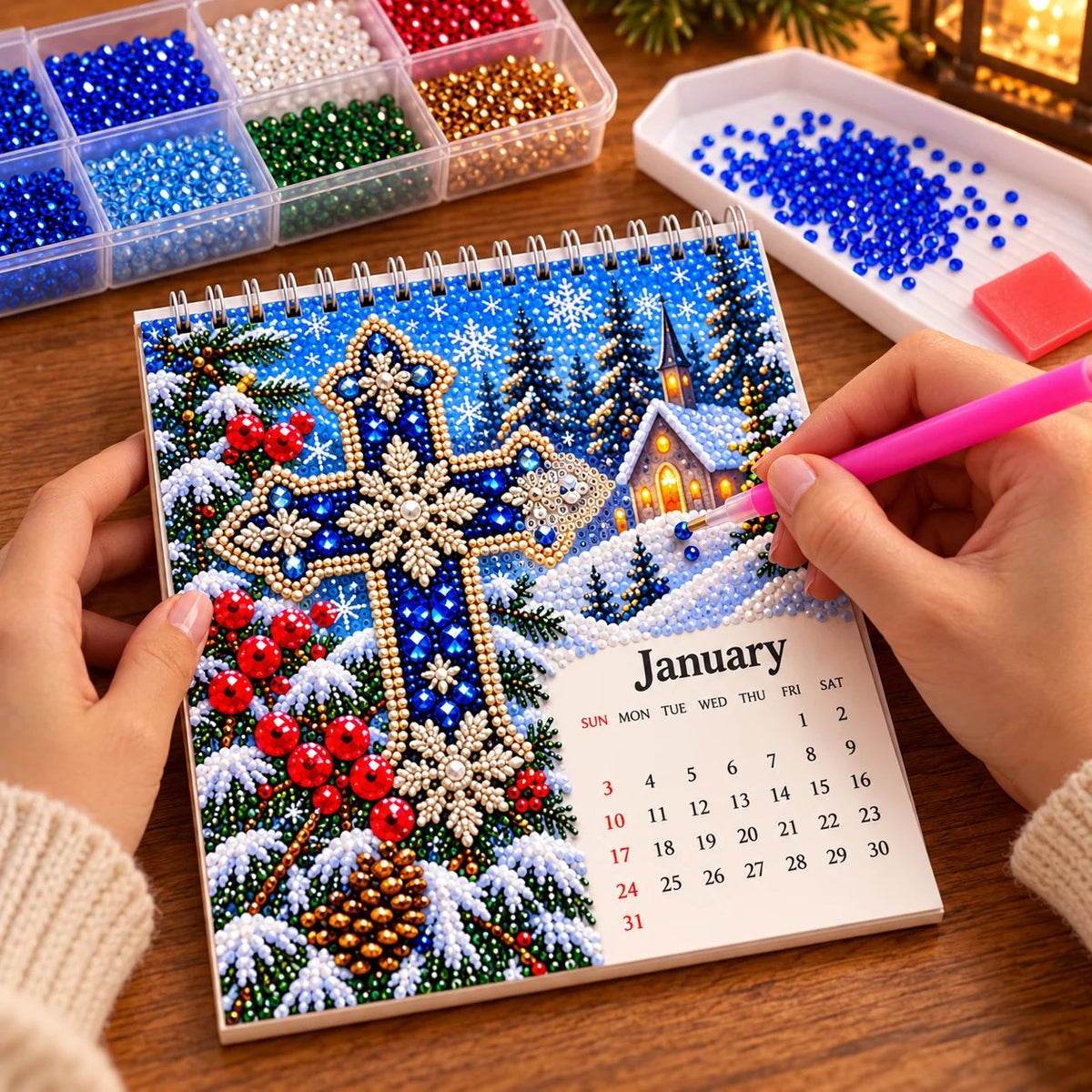 ✨ 2027 Walk by Faith™ | DIY Diamond Art Calendar