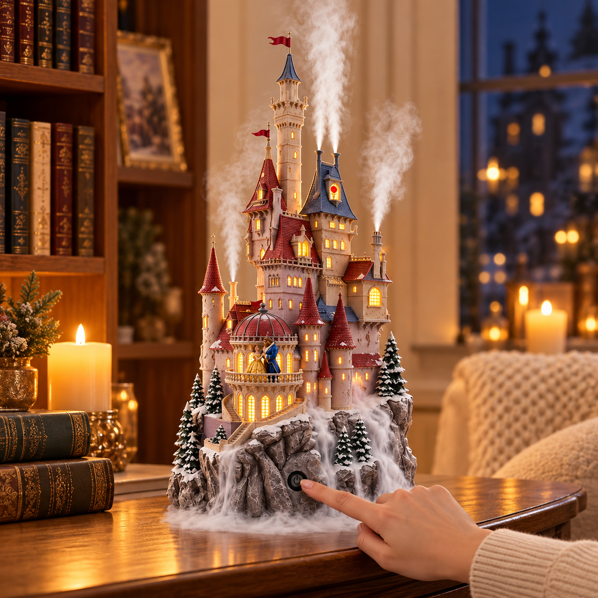 👑🏰 Princess Castle Glow™ | Fairytale Mist Humidifier