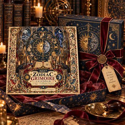 🔮 2027 Zodiac Grimoire | 12 Months of Mystical Art ✨