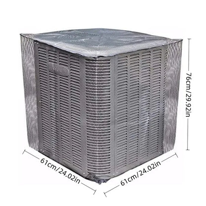 Breathable Mesh Air Conditioner Cover | Heavy Duty Outdoor AC Unit Cover For Year-Round Protection