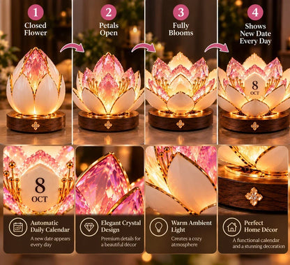 🌸✨ EverBloom Calendar™ | Self-Changing Perpetual Calendar