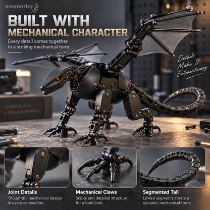 🔥Last Day 50%OFF🥚🐉 DragonMorph – Mechanical Egg-to-Dragon Transformer