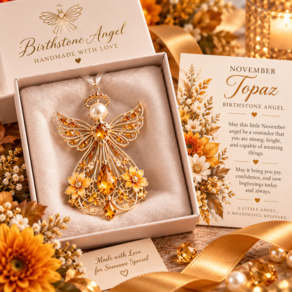 ✨👼 Heaven Sent™ | Personalized Birth Month Guardian Angel Collection