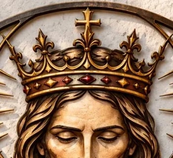 ❤️ The Heart That Watches Over Us | Jesus Wall Sculpture