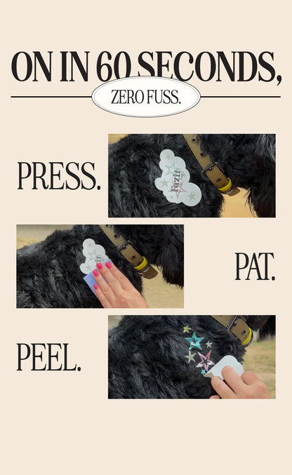 💫 Dog Fur Tattoos | Temporary, Waterproof & Easy-Off