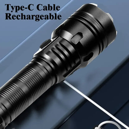 🔦🦌 Rechargeable Blood Tracking Flashlight – 2000 Lumens, Adjustable Focus