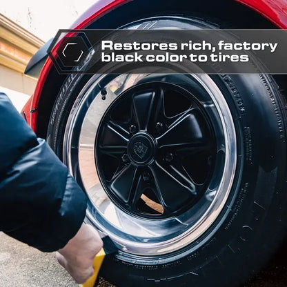 Tire & Trim Dressing | Deep Black Restorer & Long-Lasting Shine