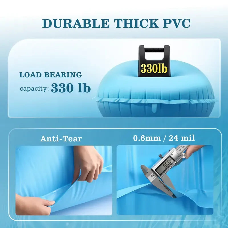 🛡️❄️ IceShield Pool Pillow – Heavy-Duty Winter Defense for Above-Ground Pools 💧