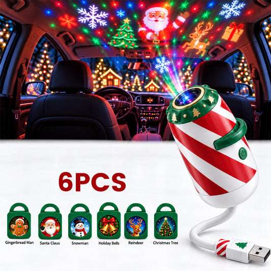 🎄🚗Christmas Magic Car Projector – Festive Lights for Every Ride