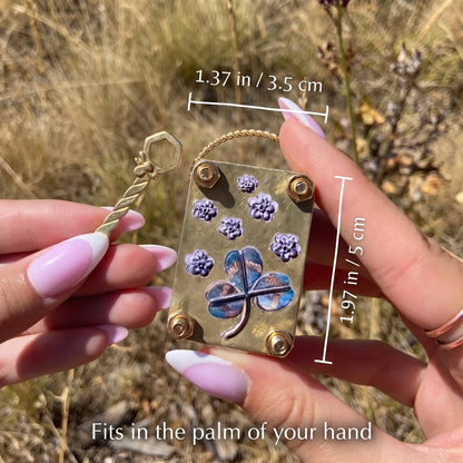 🌸 Tiny Blooms, Forever Kept | Mini Brass Flower Press