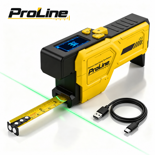 ProLine Digital Laser Tape Measure