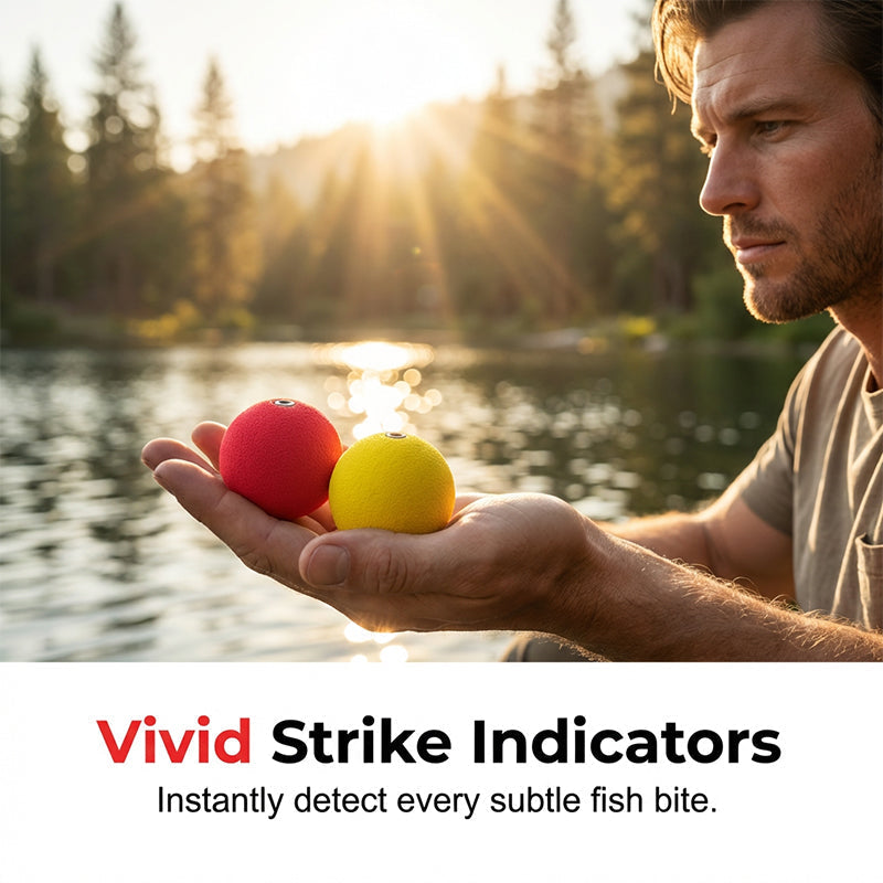 🎣✨Complete Fishing Float & Sinker Rig Kit – high-buoyancy foam floats, precision weighted core, vivid strike indicators. Portable tackle box! 🛡️💪