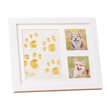 🤍 Forever Imprint Keepsake Frame | Hand, Foot & Paw Memory Kit