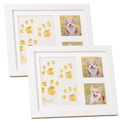 🤍 Forever Imprint Keepsake Frame | Hand, Foot & Paw Memory Kit
