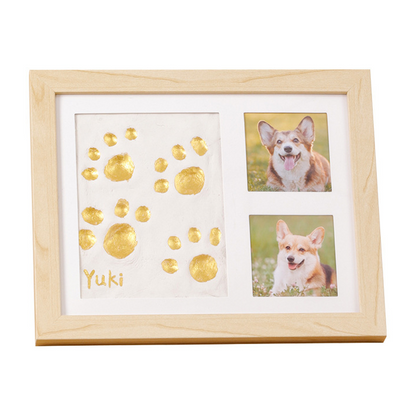 🤍 Forever Imprint Keepsake Frame | Hand, Foot & Paw Memory Kit
