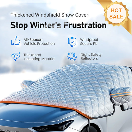 ❄️ All-Season Windshield Cover | Thickened Protection for Snow, Frost & Sun
