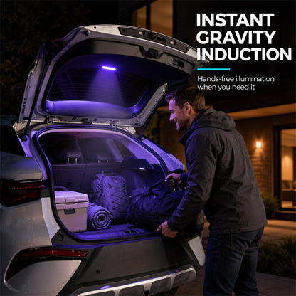 🚗✨ TrunkGlow | Solar-Powered Cargo Light That Wakes Up When You Open