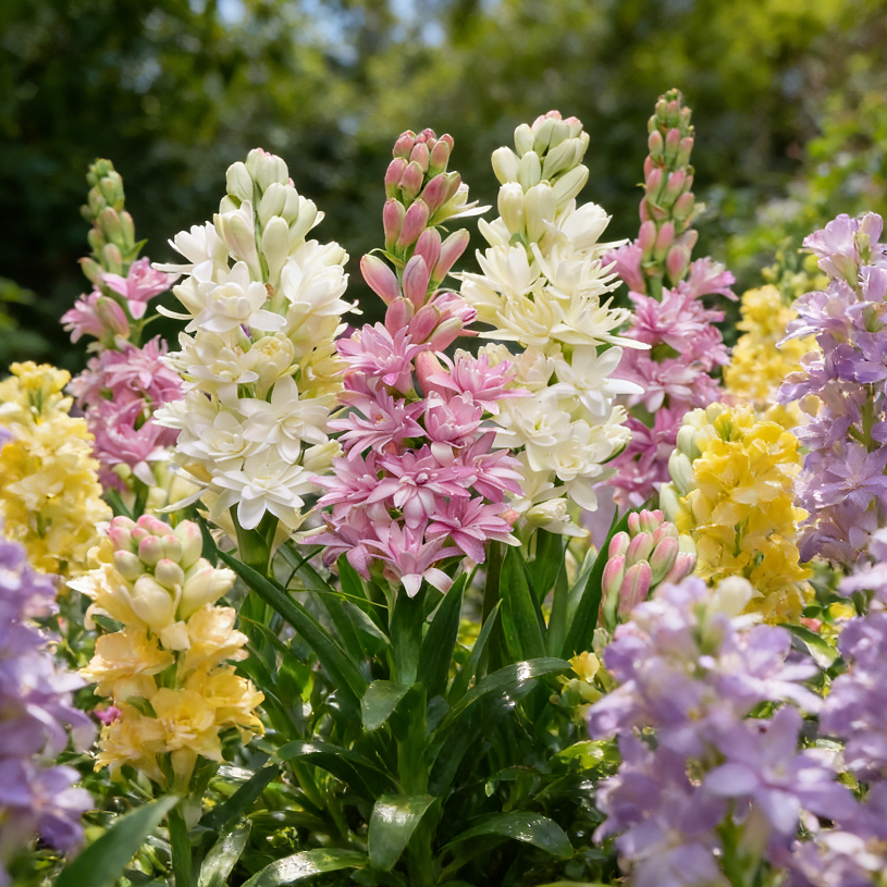 🌙🌺 Moon Garden Tuberose | Double Bloom Fragrant Flower Bulbs
