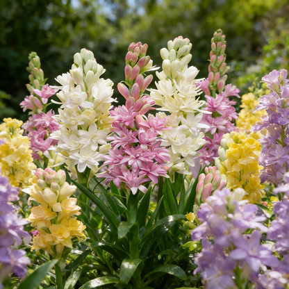 🌙🌺 Moon Garden Tuberose | Double Bloom Fragrant Flower Bulbs